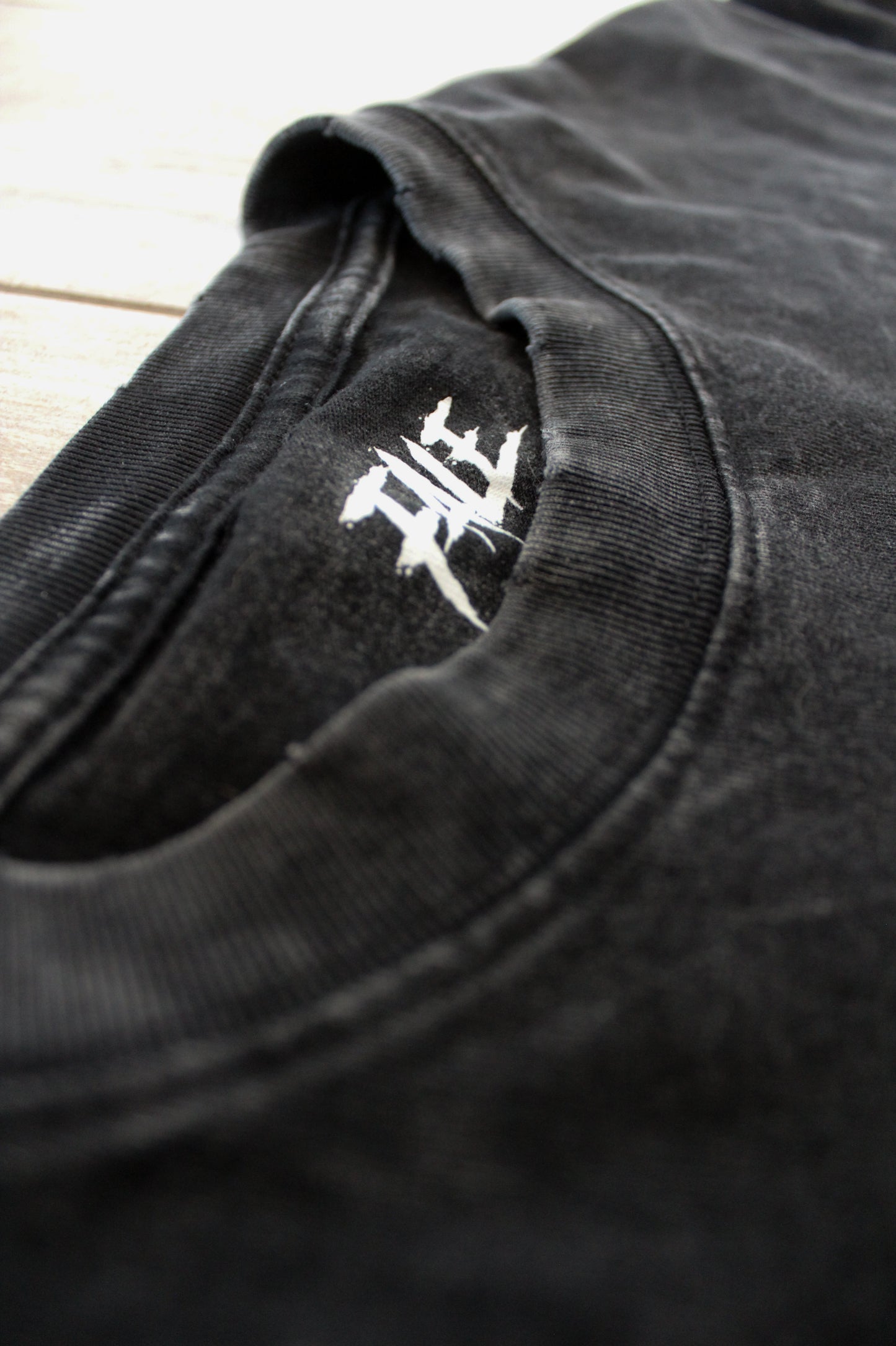 Heavy Acid-Washed Angel T-Shirt